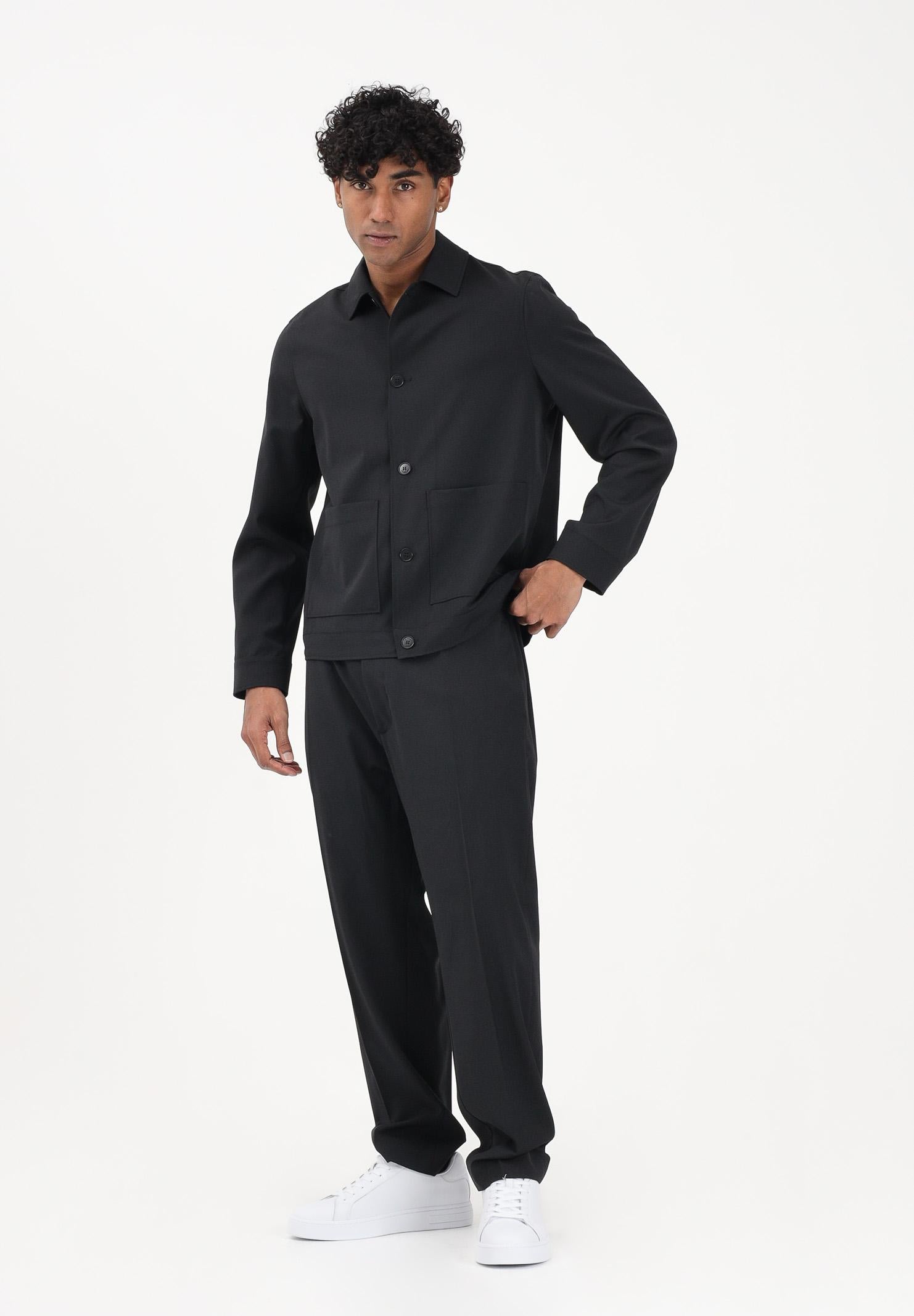 I'M BRIAN Pantalone nero da uomo PA3717 009 I'M BRIAN 