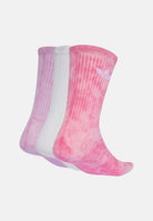 ADIDAS ORIGINALS Calzini (3 paia) tie dye multicolore da donna JY0239 . ADIDAS ORIGINALS 