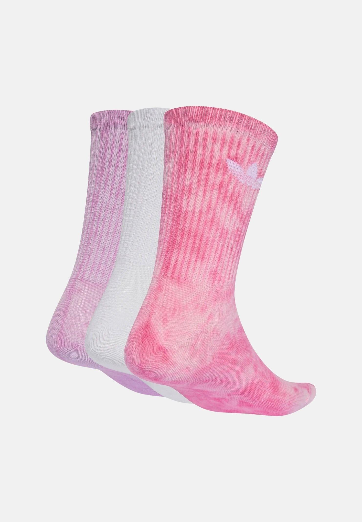 ADIDAS ORIGINALS Calzini (3 paia) tie dye multicolore da donna JY0239 . ADIDAS ORIGINALS 