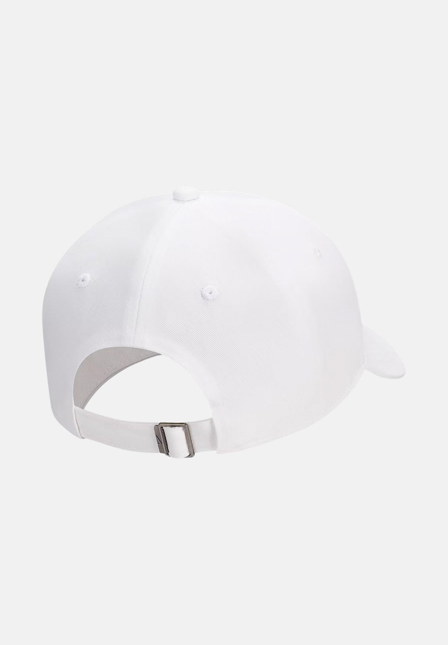 NIKE Cappello con visiera bianco per uomo e donna con ricamo swoosh 913011 100 NIKE 