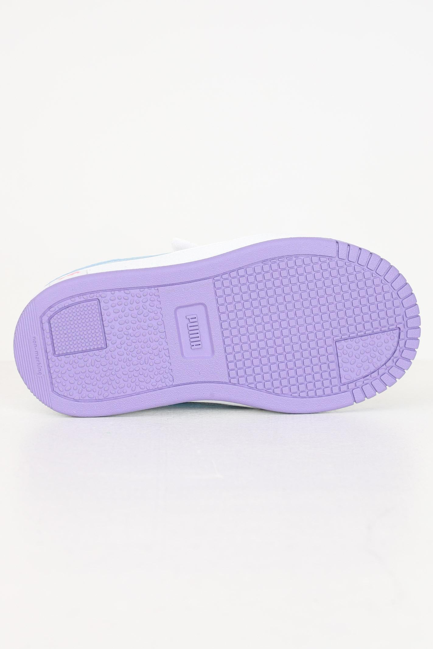 Sneakers Carina Street Bouncy Sky bianche da neonato 397977 01 PUMA 