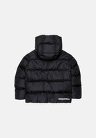DSQUARED2 giubbotto piumino con cappuccio in nylon black nero, colore basico nero, donna. DQ1090D00BN DQ900 DSQUARED2 