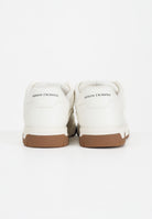 ARMANI EXCHANGE Sneakers panna da uomo con logo all-over XM001933AF17537 M0107 ARMANI EXCHANGE 