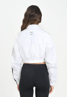 ADIDAS ORIGINALS Giacca a vento Teamgeist adicolor Cropped bianca da donna JZ8275  ADIDAS ORIGINALS 