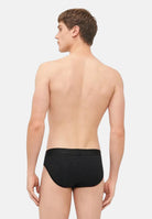 DSQUARED2 Slip nero da uomo con micro-logo D9H136050S 001 DSQUARED2 