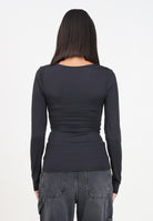 ONLY T-shirt a manica lunga nera da donna 15302647 Black ONLY 