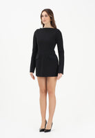 SPORTMAX Abito corto SPXTEFRITE nero da donna 2612221021600 004 SPORTMAX 