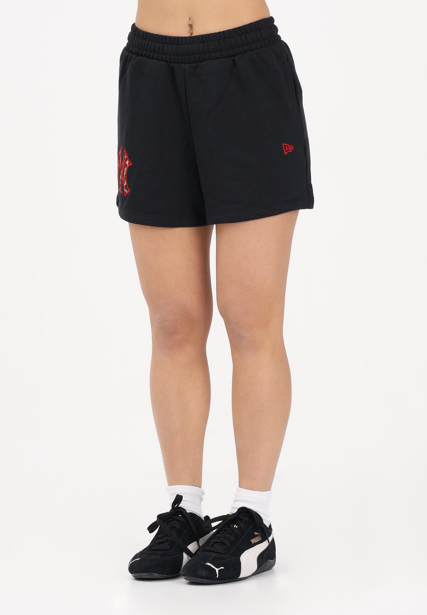 NEW ERA Shorts sportivo New York Yankees MLB Infill nero da donna 60771620 . NEW ERA 