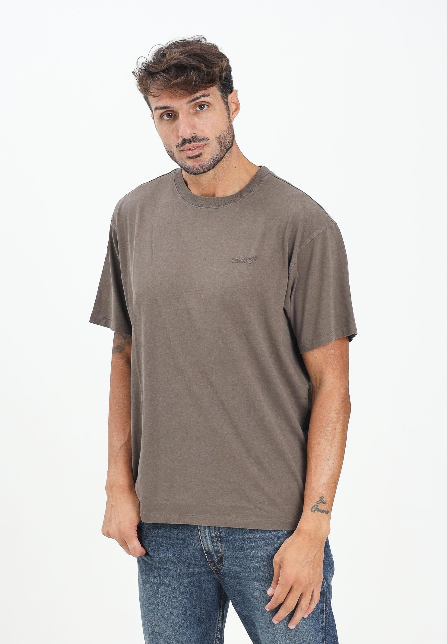 LEVI&#39;S® T-shirt a manica corta Levi&#39;s® Red tab™ Vintage marrone da uomo A0637-0175 . LEVI&#39;S® 