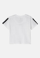 ADIDAS PERFORMANCE T-shirt a manica corta Essentials bianca da bambina JJ0945 . ADIDAS PERFORMANCE 