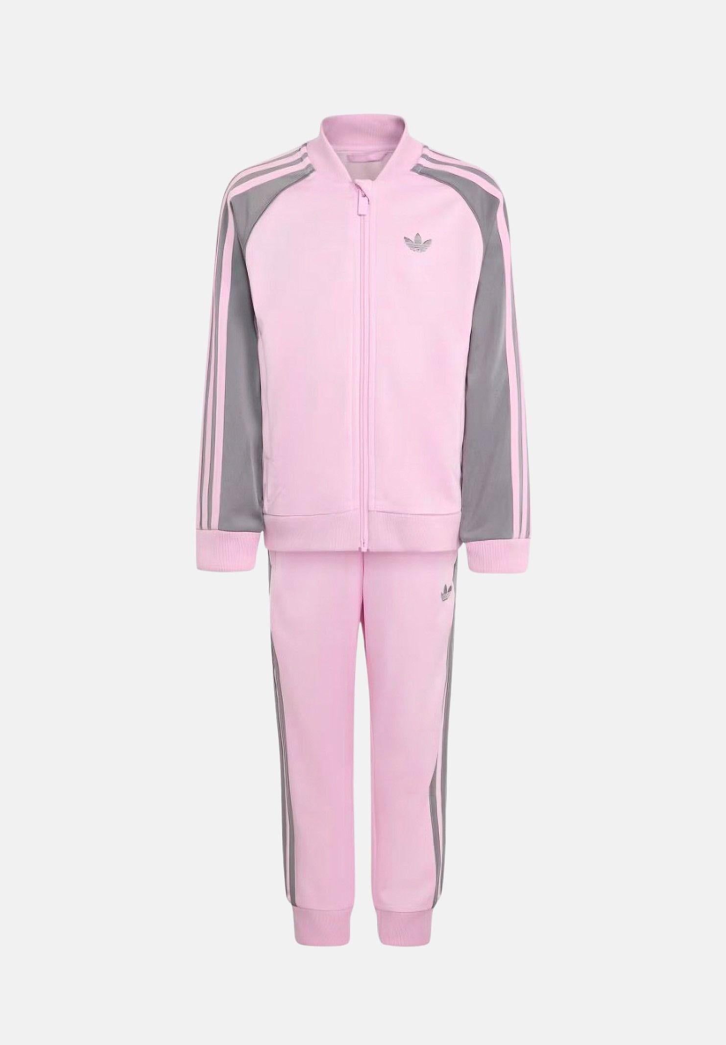 ADIDAS ORIGINALS tuta SST color Orchid Fusion, rosa, da bambina HZ6614 . ADIDAS ORIGINALS 