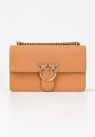 PINKO Borsa a tracolla Classic Love Bag One in morbida pelle mano seta cuoio da donna 100941A0F1 C83Q PINKO 