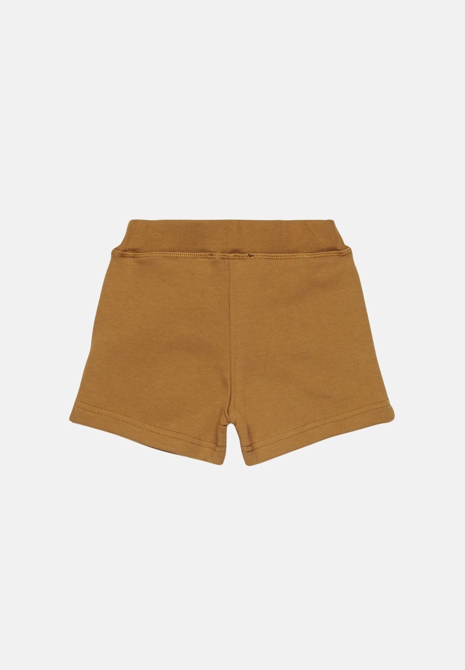 DSQUARED2 Shorts sportivo cammello da neonato con logo DQ2871D0094 DQ730 DSQUARED2 