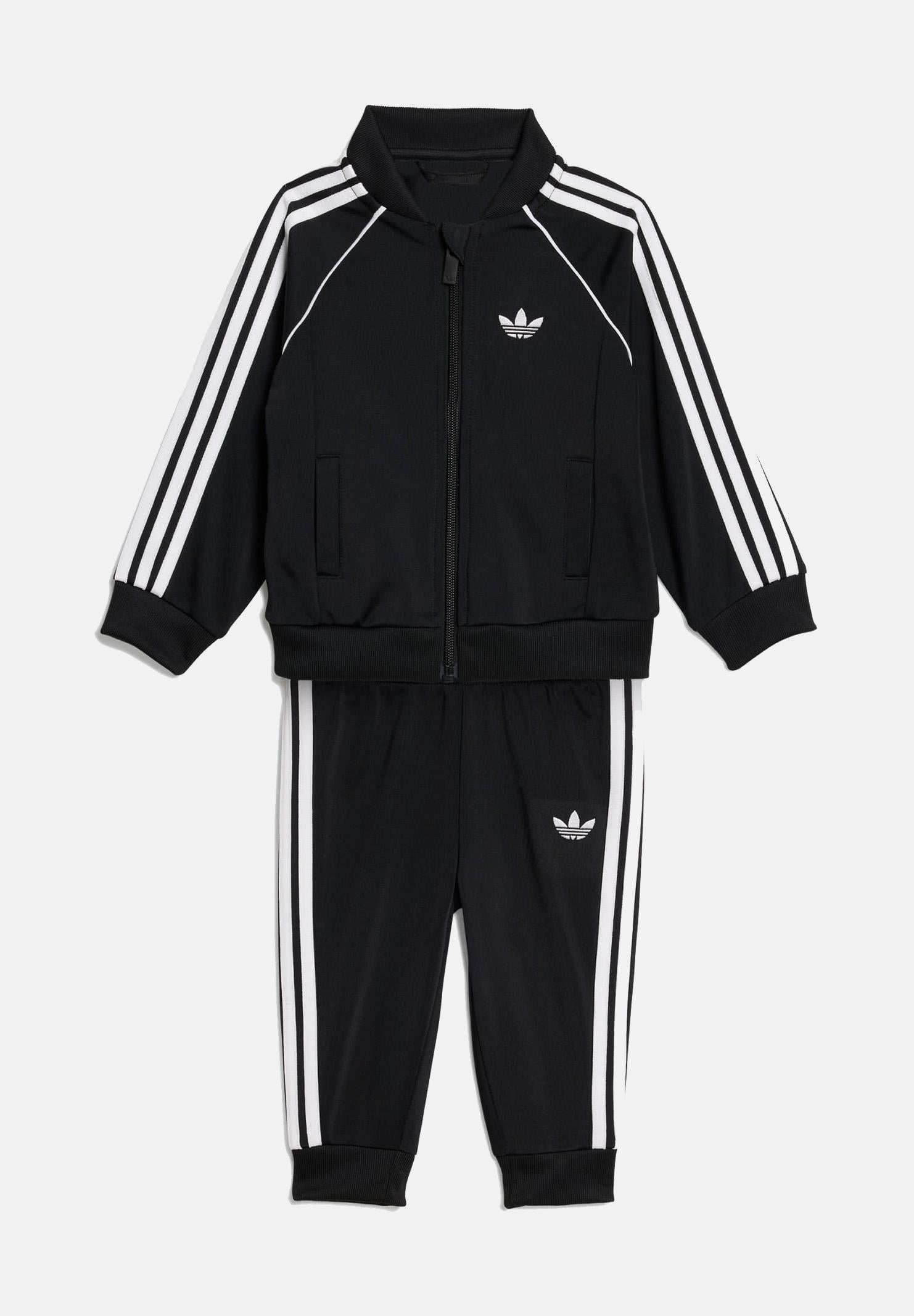 ADIDAS ORIGINALS Tuta SST nera da neonato KD1029 . ADIDAS ORIGINALS 