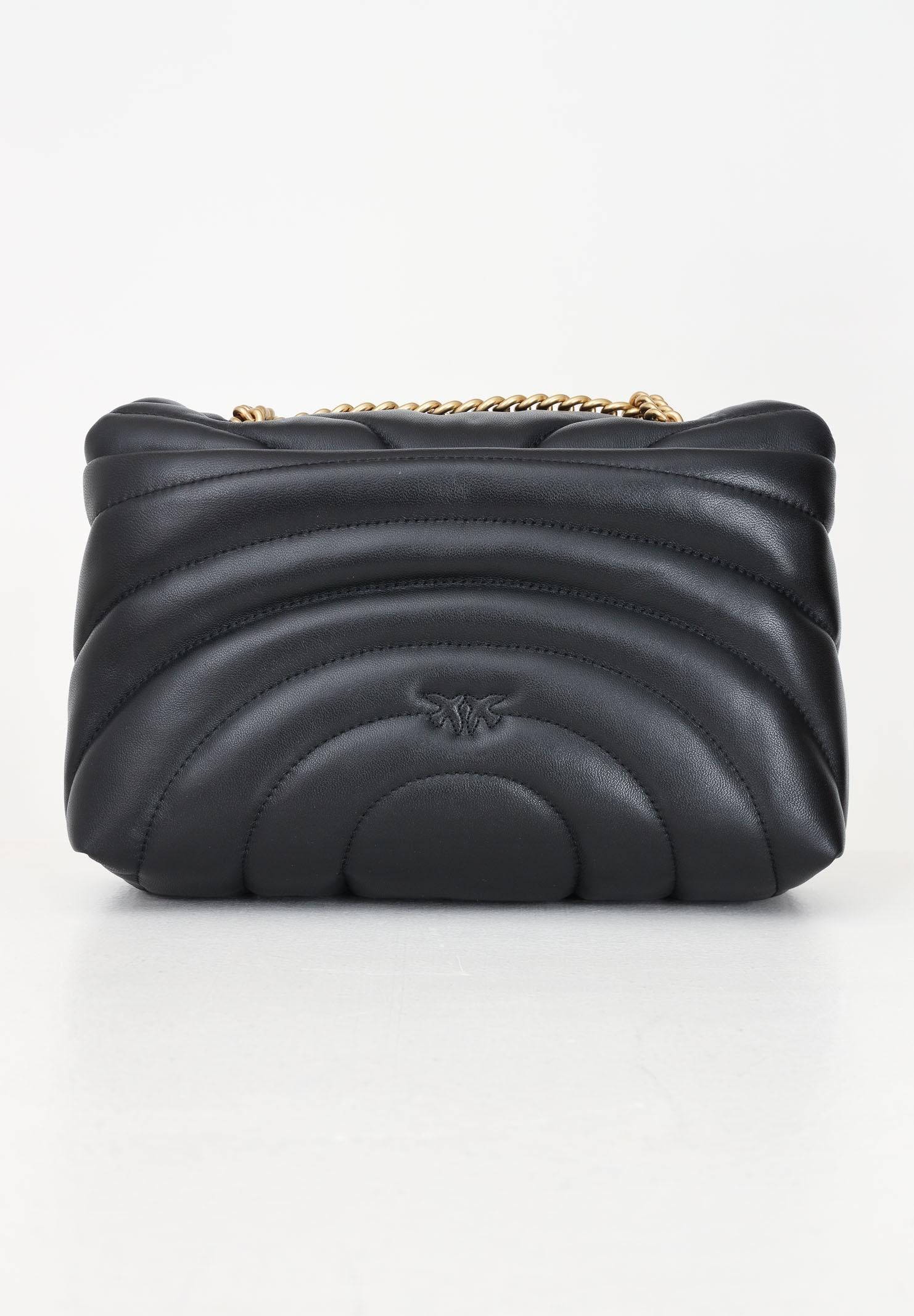 PINKO Borsa a tracolla Classic Love Bag Puff  nera da donna 100038A1EX Z99Q PINKO 