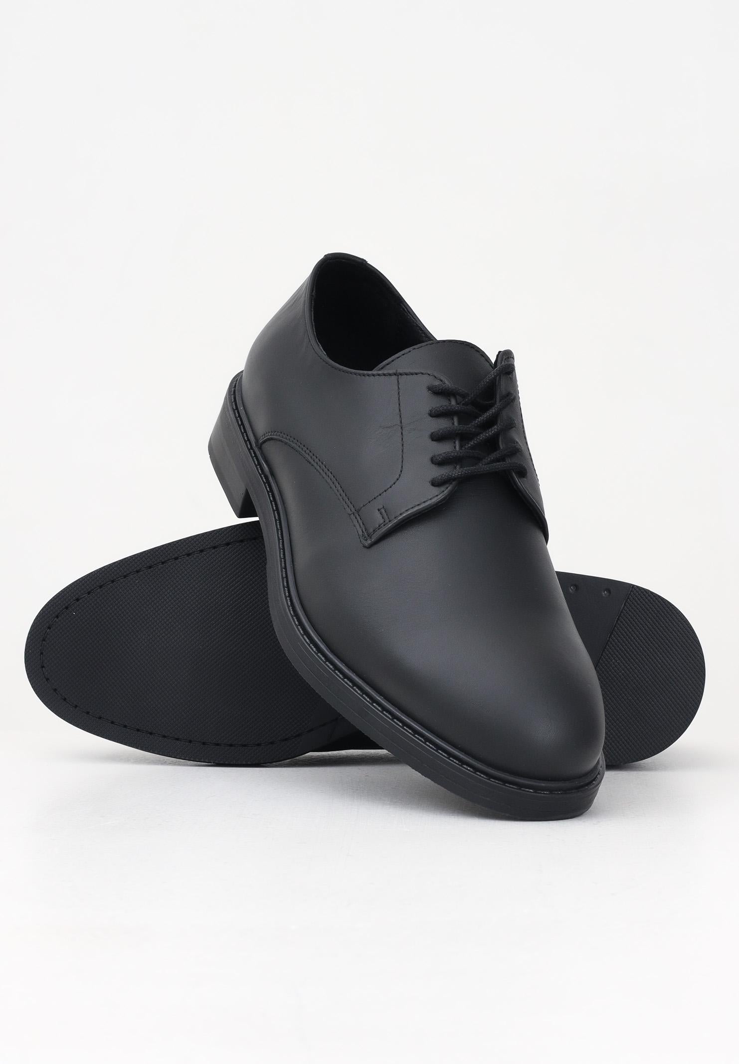 SELECTED HOMME Scarpe stringate nere da uomo 16095935 BLACK SELECTED HOMME 