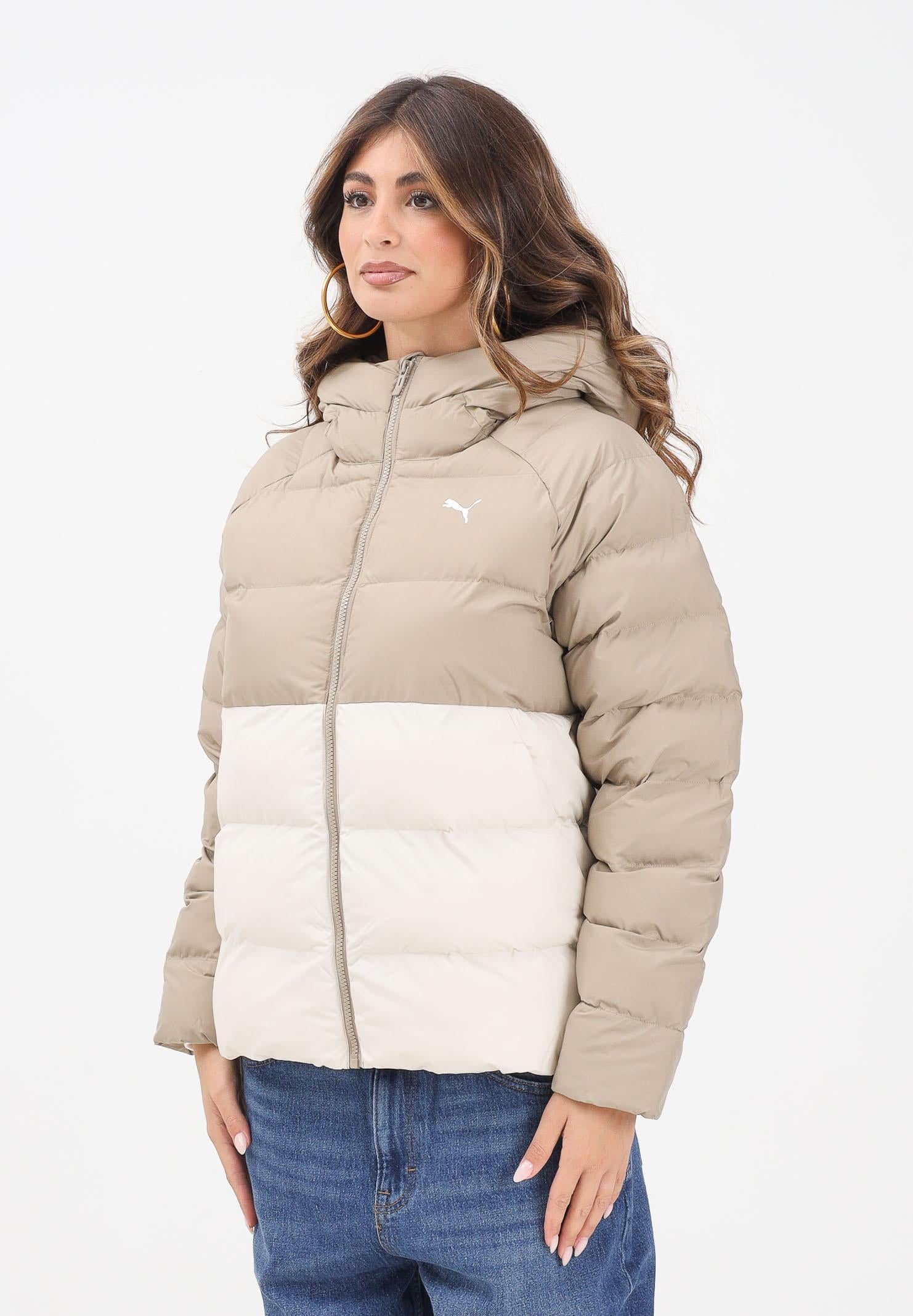 PUMA Piumino panna e beige da donna 688385 87 PUMA 