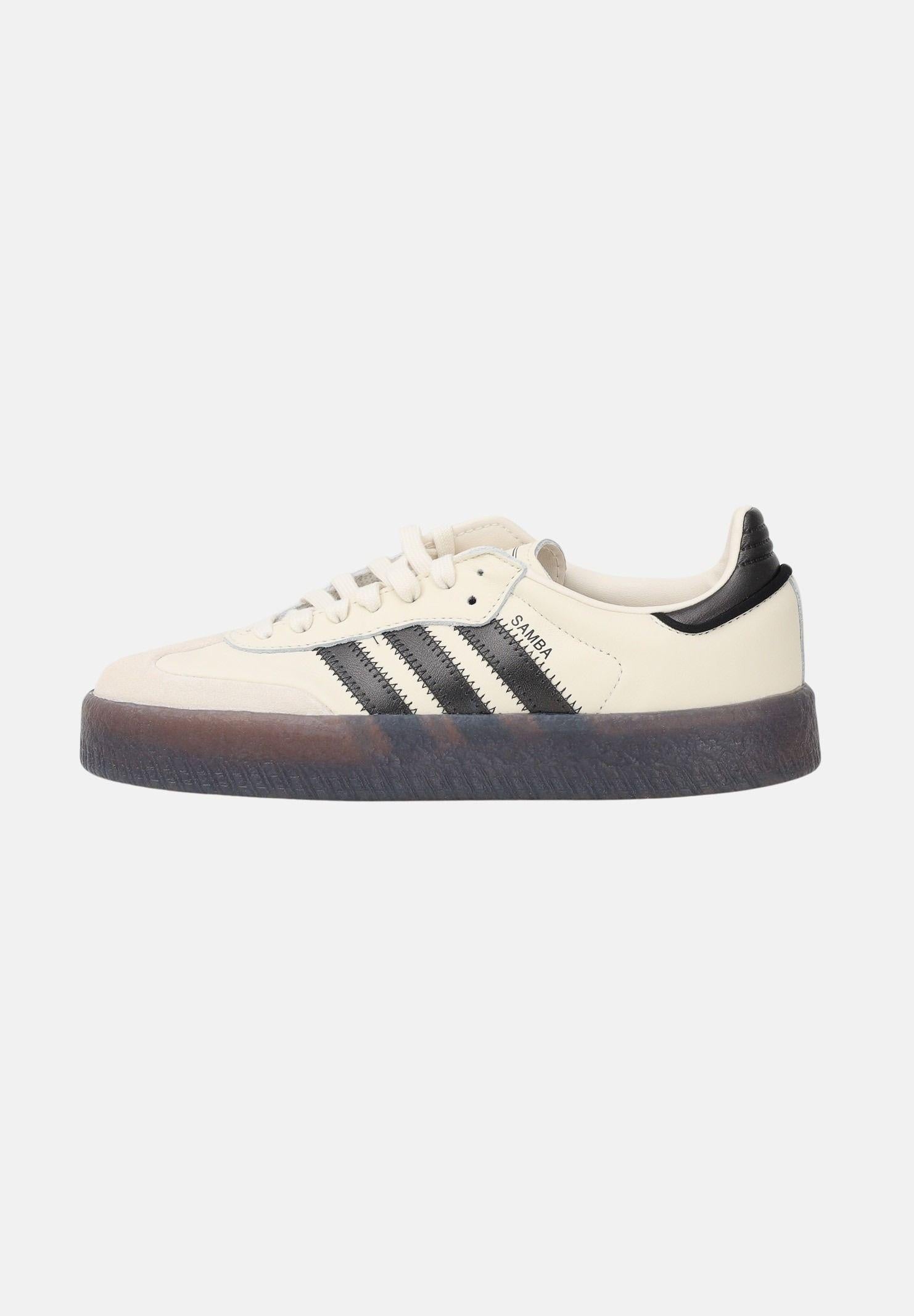 ADIDAS ORIGINALS Sneakers SAMBAE panna e nere da donna IH4041 . ADIDAS ORIGINALS 