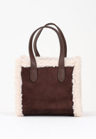 MARC ELLIS Borsa a mano Buby Suede S in morbido suede marrone da donna BUBY-SUEDE-S CO MARC ELLIS 