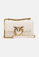 PINKO Borsa a tracolla Love Bag One Chevron  panna da donna 100074A0GK Z14Q PINKO 