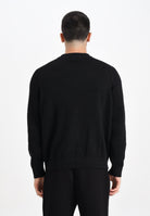 SELECTED HOMME Maglioncino girocollo nero da uomo 16098334 Black SELECTED HOMME 