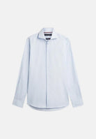 TOMMY HILFIGER camicia Smart Casual Slim Fit Stripe Shirt cloudy blue white azzurro e bianco, colore basico azzurro, uomo. MW0MW42722 C14 TOMMY HILFIGER 