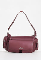 ARMANI EXCHANGE Borsa a spalla bordeaux da donna stile cargo XW000404AF12589 UA343 ARMANI EXCHANGE 