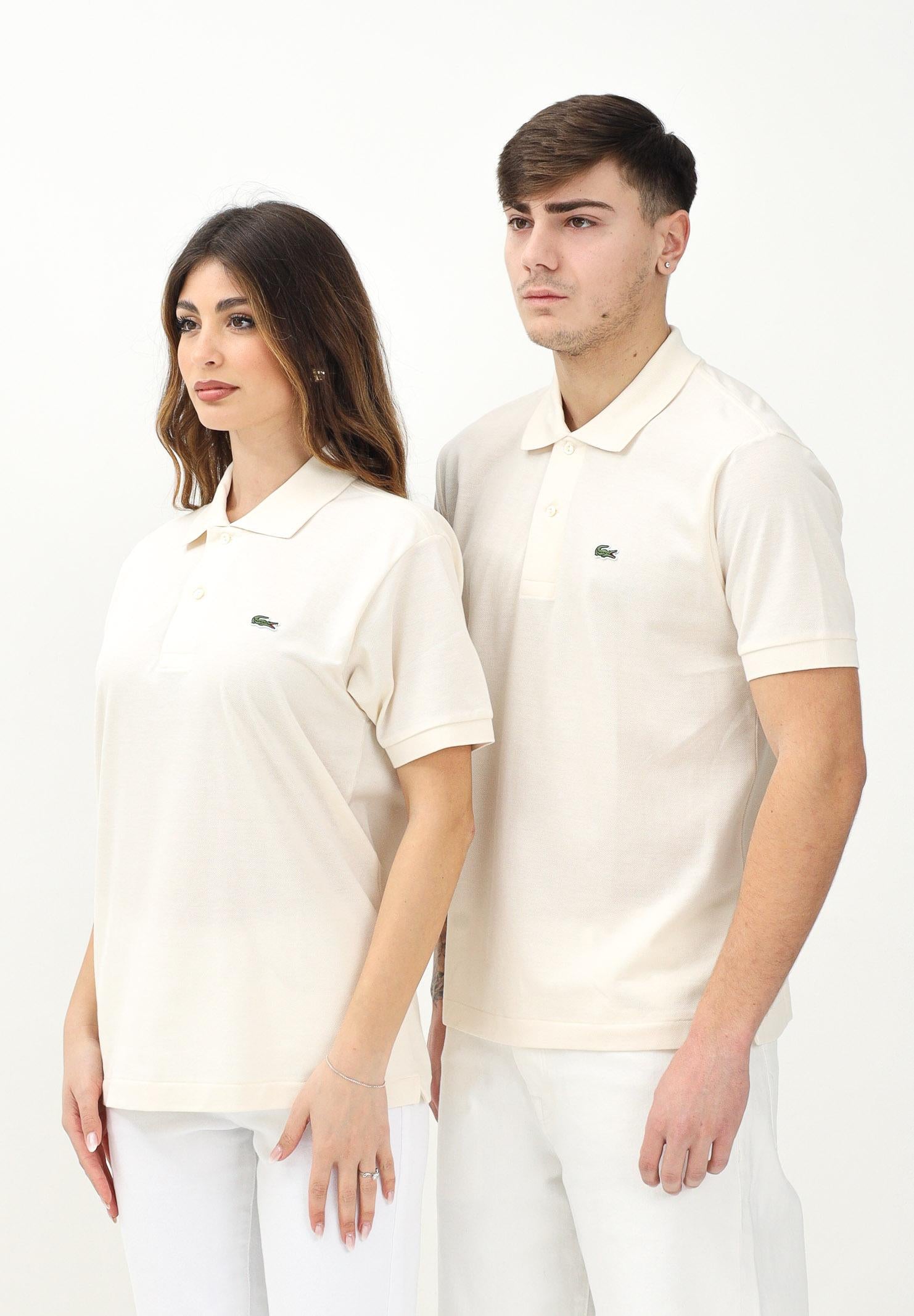 LACOSTE Polo panna per uomo e donna con patch logo coccodirllo 1212 056 LACOSTE 