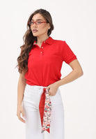 BARBOUR Polo a manica corta Bowford rossa da donna 261-LML0886 RE16 BARBOUR 