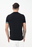 DSQUARED2 T-shirt a manica corta nera per uomo e donna con manica logata D9M3S5930 001 DSQUARED2 