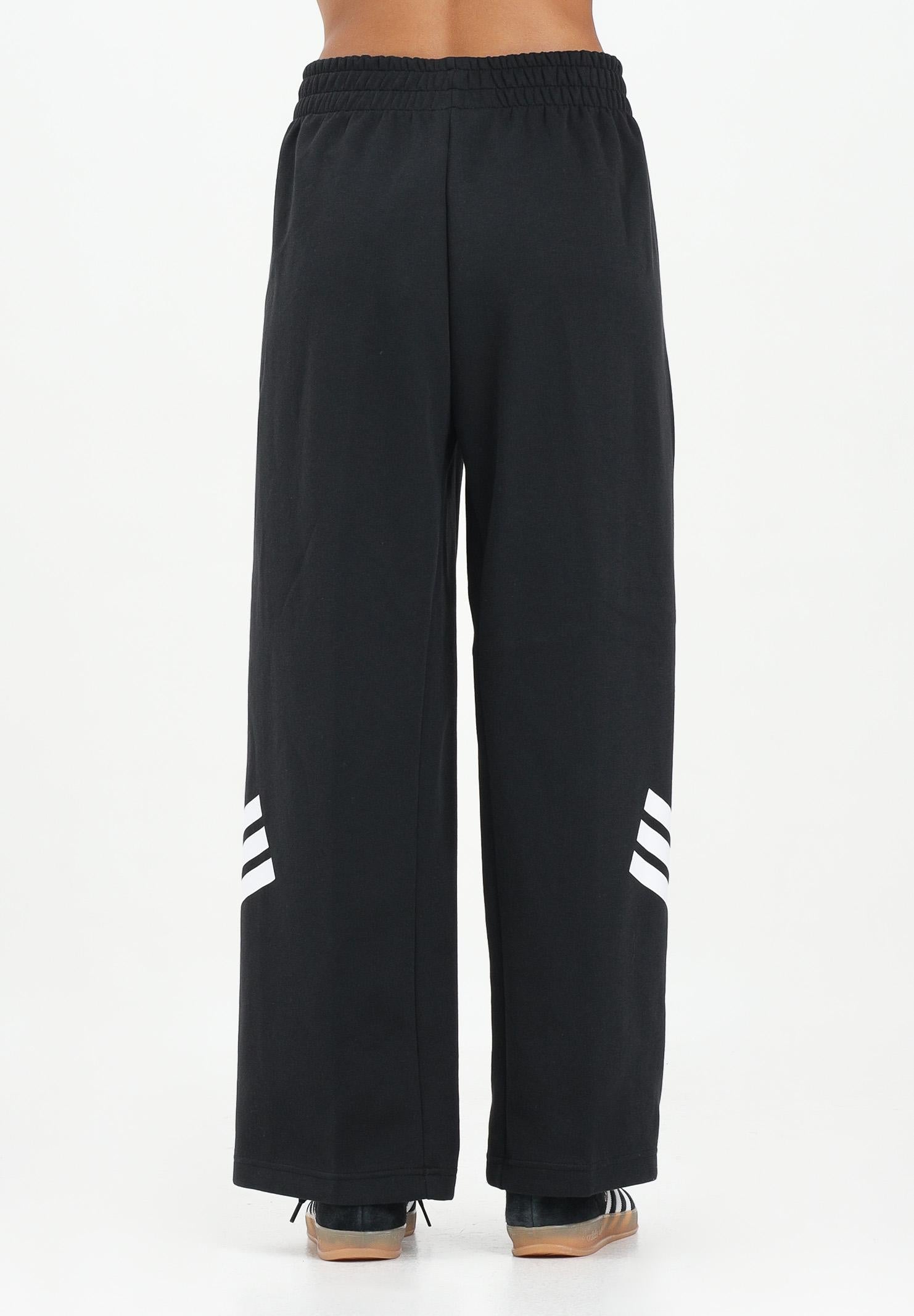 ADIDAS PERFORMANCE Pantalone sportivo Future Icons 3-Stripes Open-Hem nero da donna JE0150  ADIDAS PERFORMANCE 