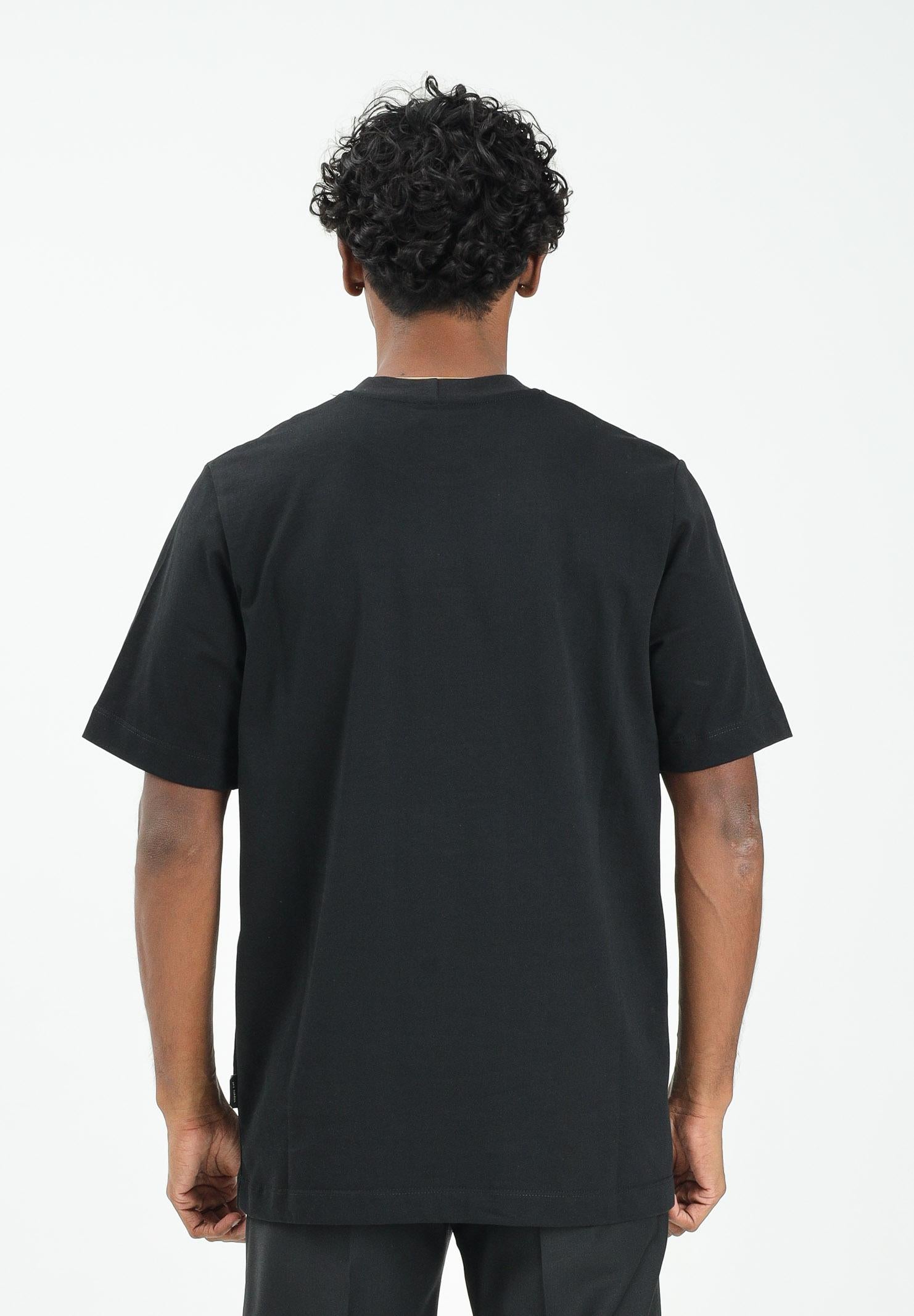 YES LONDON T-shirt a manica corta nera da uomo XM4228 NE YES LONDON 