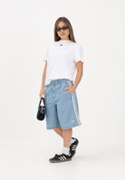 ADIDAS ORIGINALS Bermuda CHINO in denim chiaro per uomo e donna KX1192 . ADIDAS ORIGINALS 