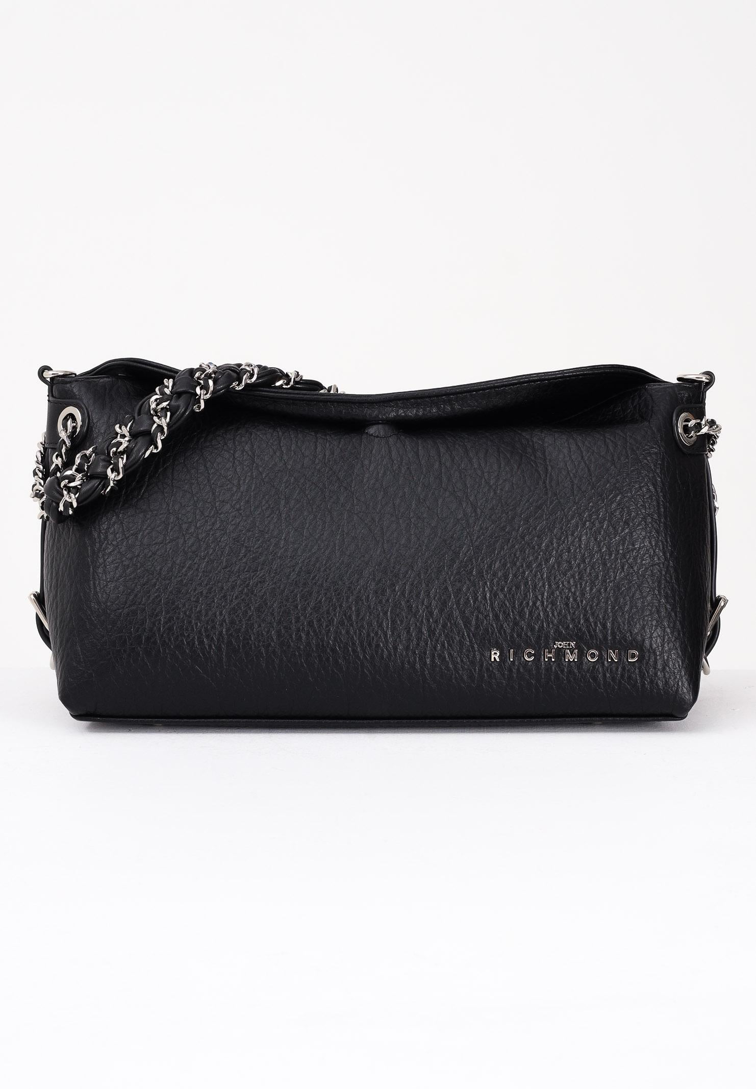 RICHMOND Shopper nera da donna con logo RWA25223BO BL RICHMOND 