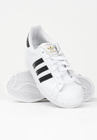 ADIDAS ORIGINALS Sneakers Superstar II bianche da donna JS4010 . ADIDAS ORIGINALS 