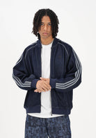 ADIDAS ORIGINALS Giubbotto SST Adicolor Loose in denim scuro da uomo JX6461 . ADIDAS ORIGINALS 