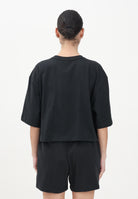 ADIDAS ORIGINALS T-shirt a manica corta Essentials Crop nera da donna IW5706 . ADIDAS ORIGINALS 