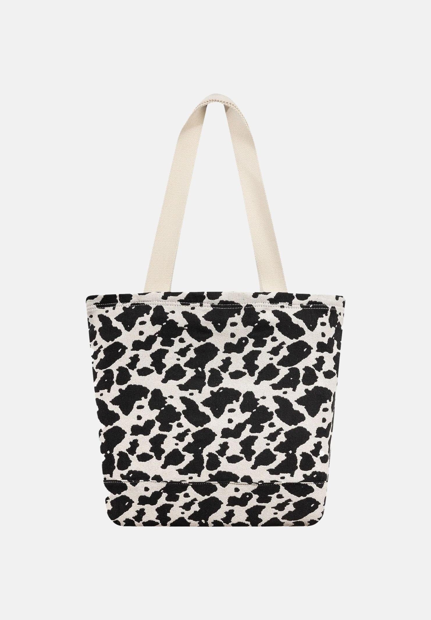 NEW ERA Shopper New York Yankees MLB panna e nera da donna con stampa cow 60771254 . NEW ERA 