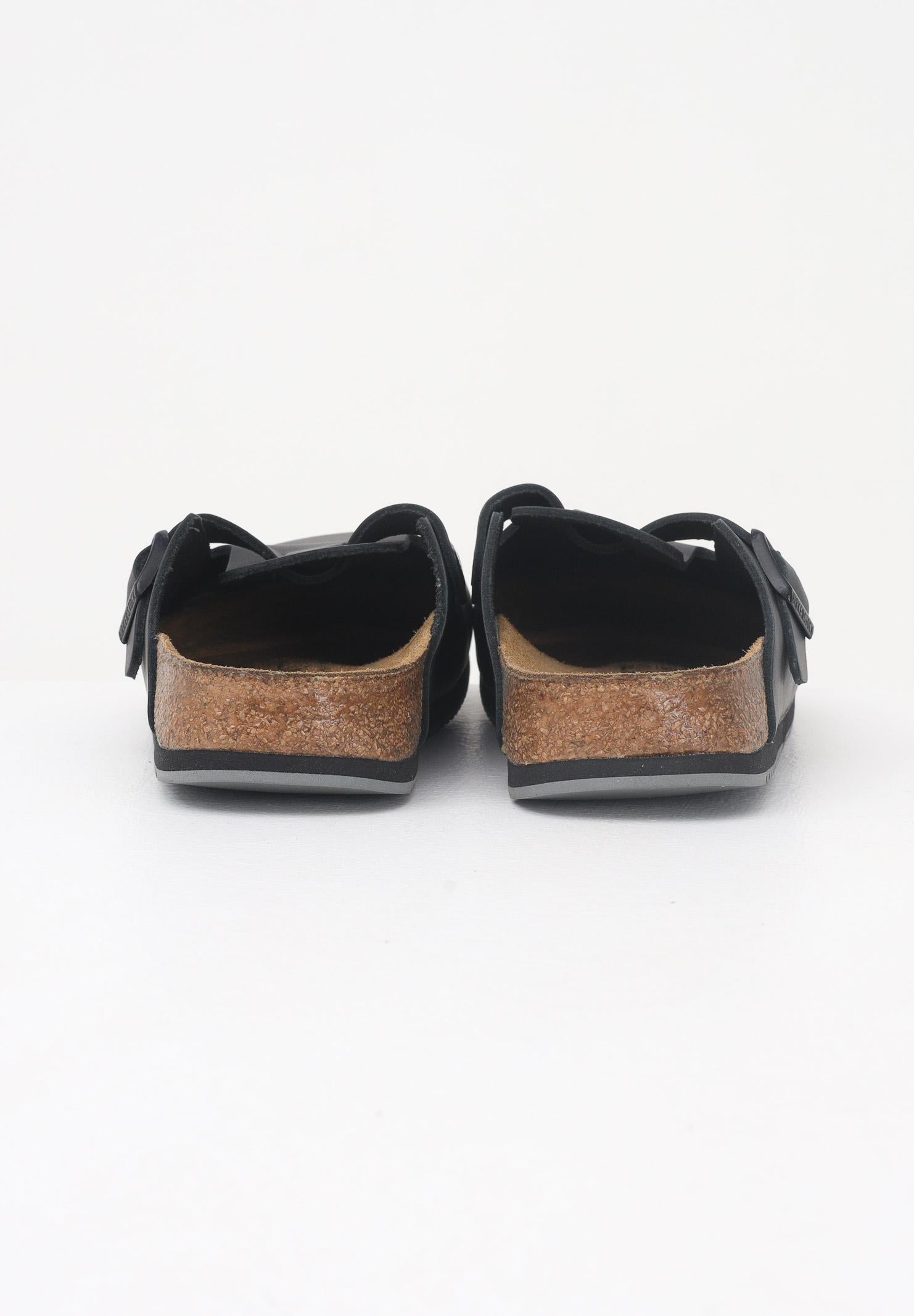 BIRKENSTOCK Ciabatte Boston Super grip nere per uomo e donna 060196 . BIRKENSTOCK 