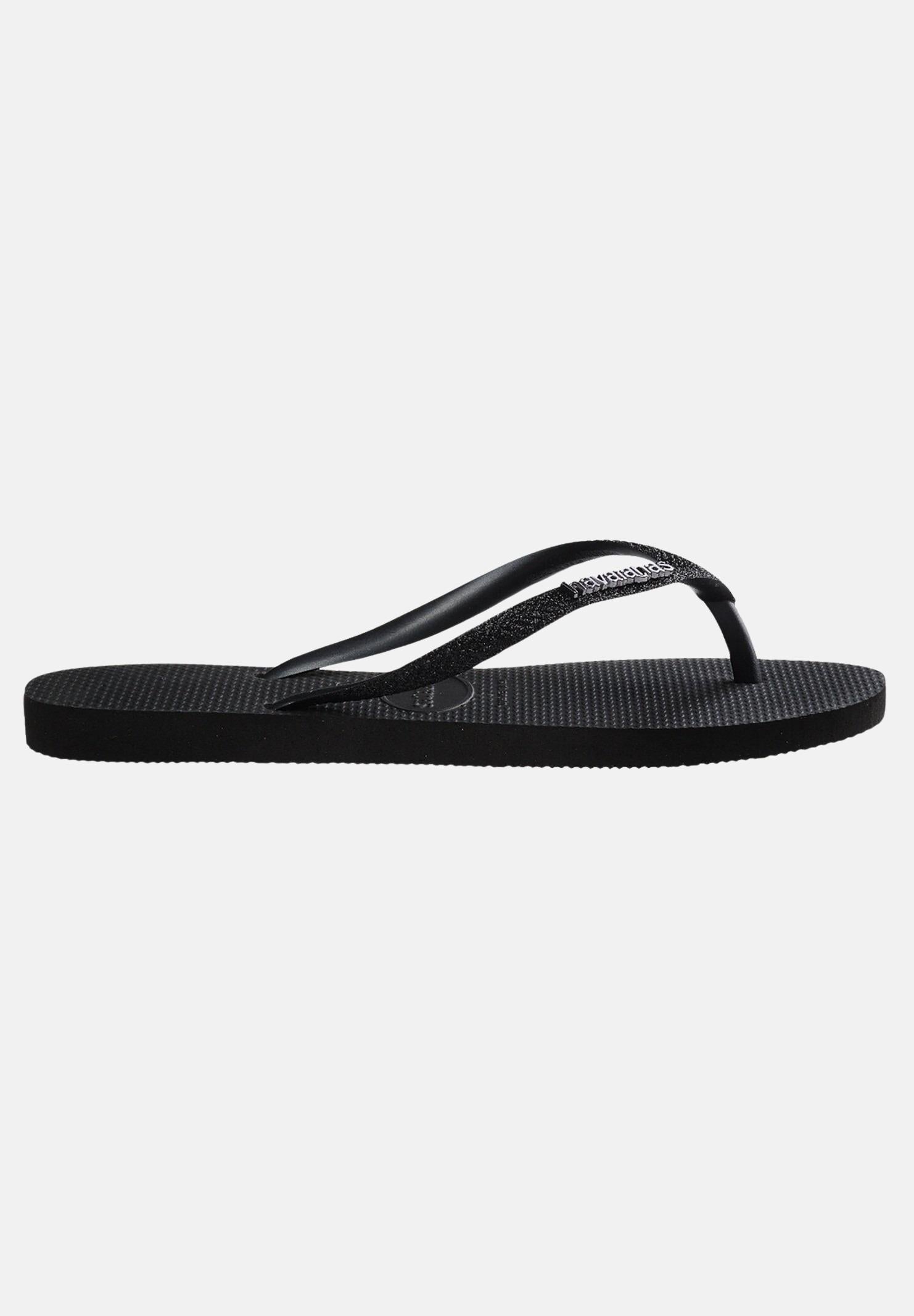 HAVAIANAS Infradito Havaianas Slim Glitter II neri da donna 4146975 1069 HAVAIANAS 
