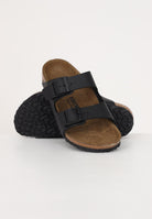 BIRKENSTOCK Ciabatte Arizona Kids nere per bambino e bambina 555123 . BIRKENSTOCK 
