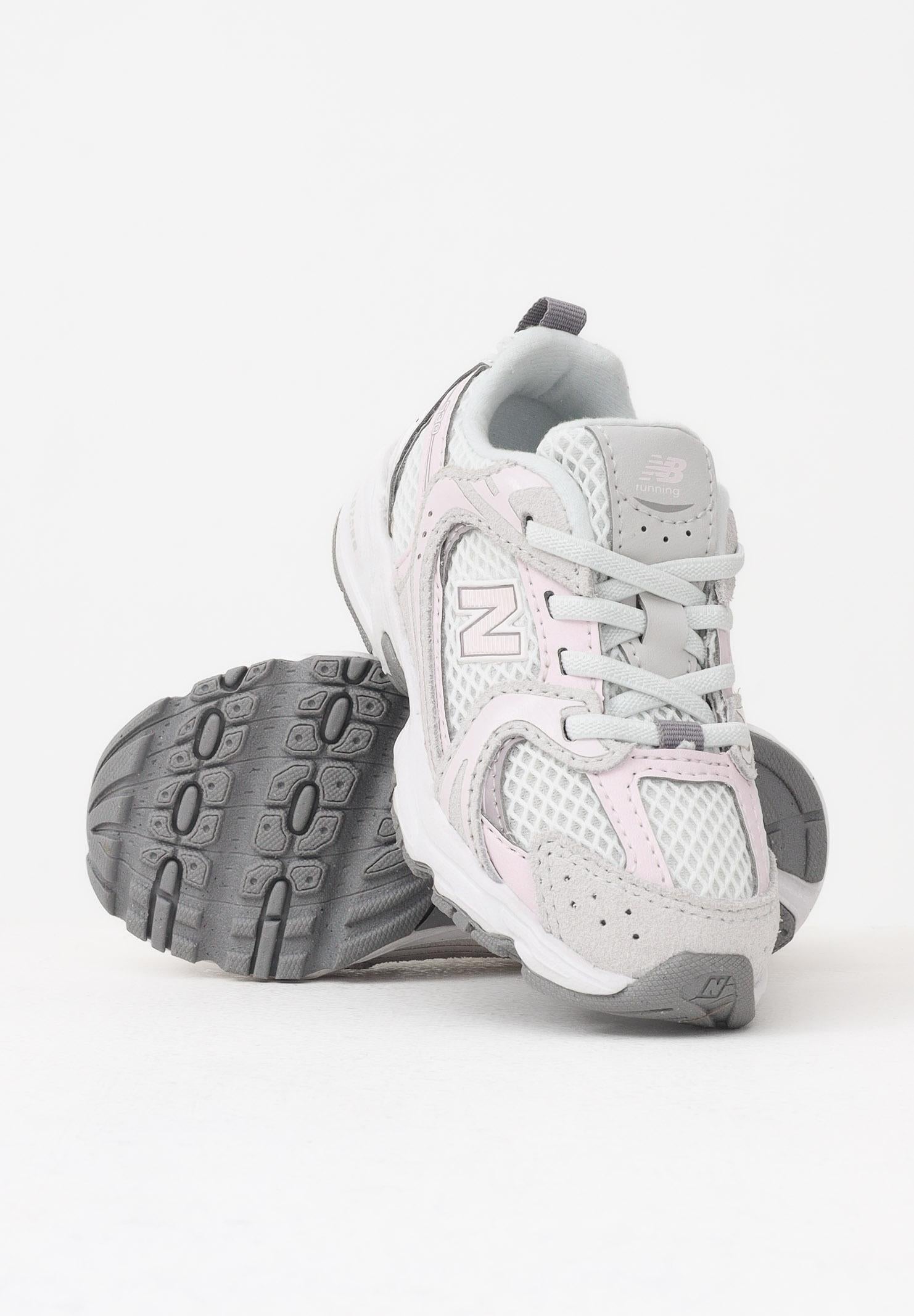 NEW BALANCE Sneakers 530 Bungee Lace rosa da neonato I530851 . NEW BALANCE 