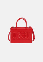 DIESEL Borsa a mano rossa da donna con logo in rilievo J02529P8073 T4346 DIESEL 