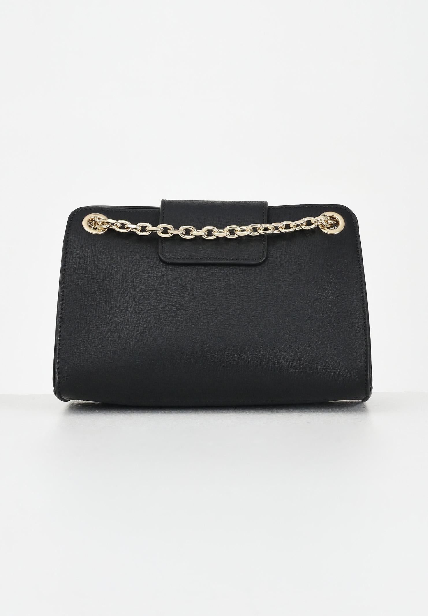 ARMANI EXCHANGE Borsa a tracolla nera da donna con placca logo XW000281AF13672 UC001 ARMANI EXCHANGE 