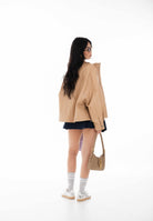 PINKO Giubbotto in pelle BAILEE BLOUSON beige da donna 106235A31Y D41 PINKO 