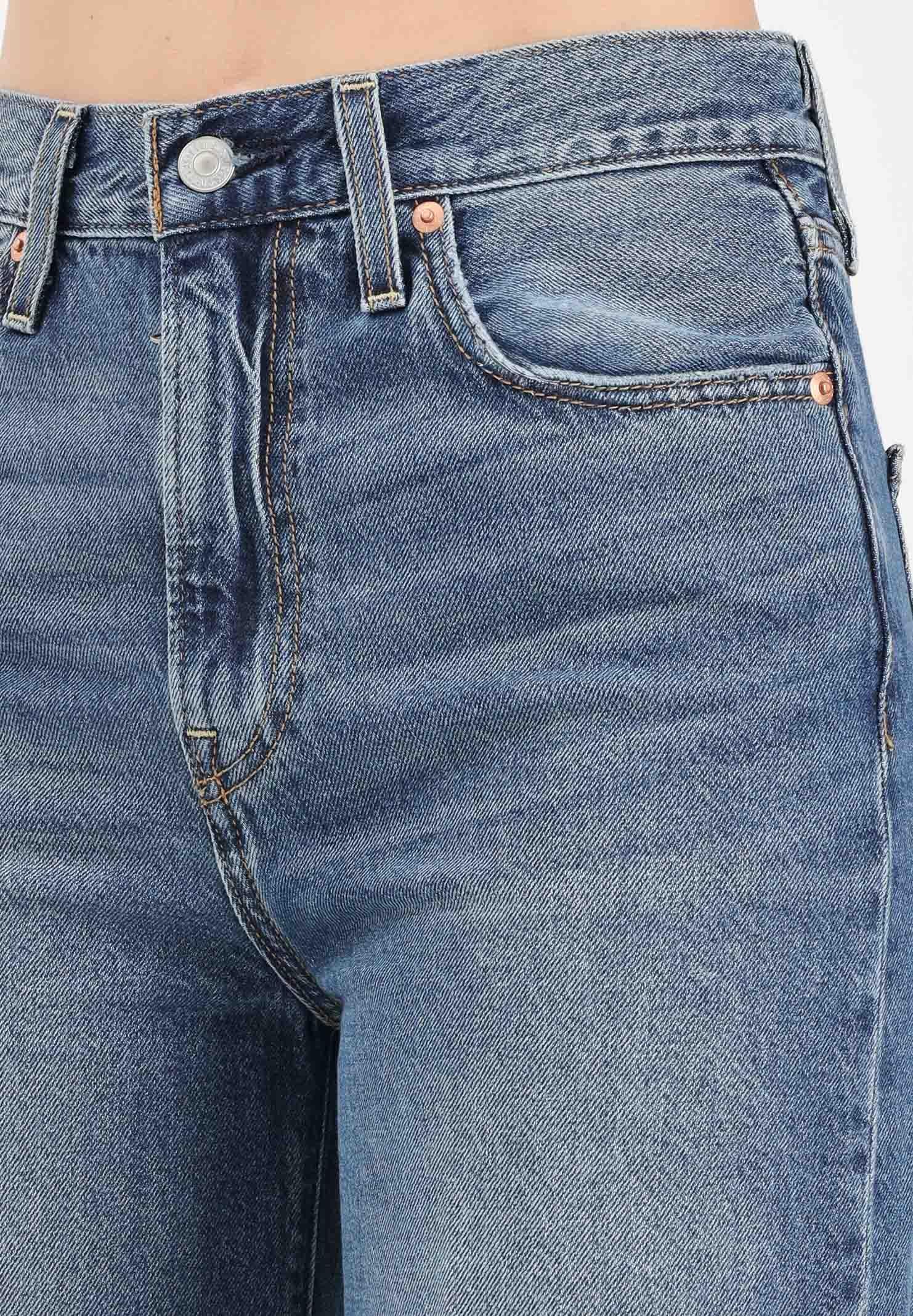 LEVI'S Jeans Ribcage Wide Leg in denim medio da donna A6081-0012 . LEVI'S® 
