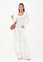 MYEM Jeans Emanuela bianco da donna EMANUELA3 . MYEM 