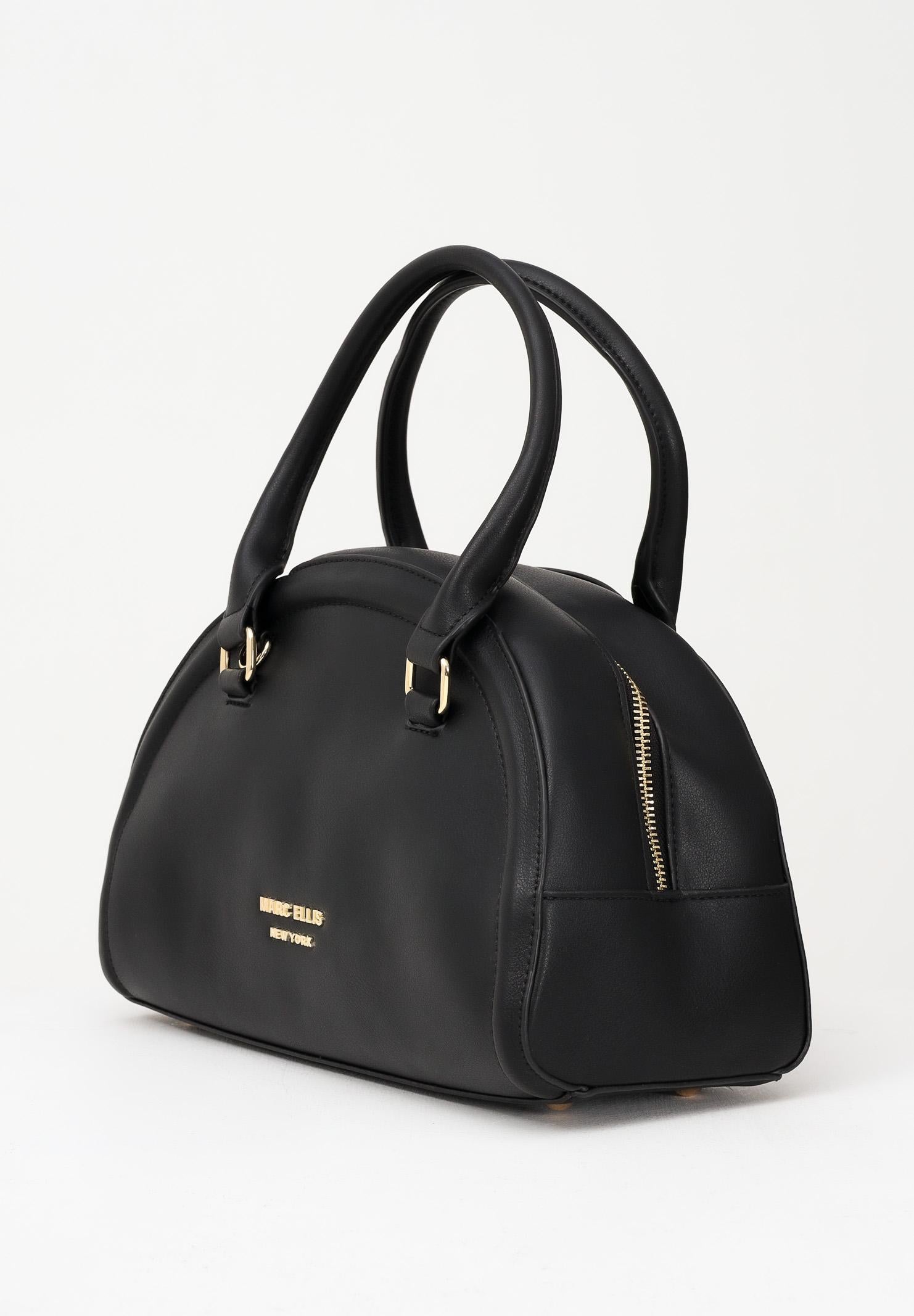 MARC ELLIS Brilla: Borsa a Mano Elegante in Ecopelle Nera