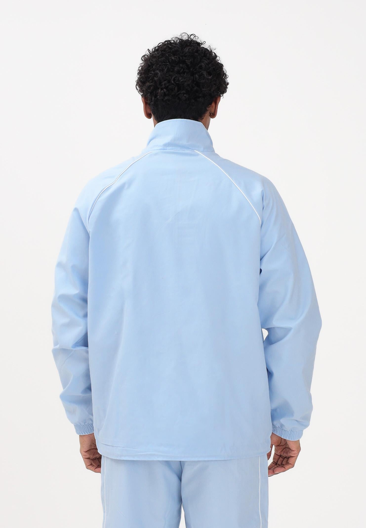 ADIDAS ORIGINALS Giacca a vento CHEST STRIPES celeste da uomo KE2164 . ADIDAS ORIGINALS 