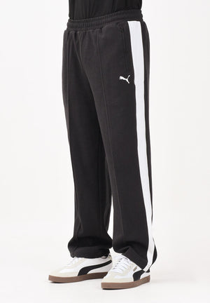 PUMA Pantalone sportivo T7 nero da uomo 632995 01 PUMA 